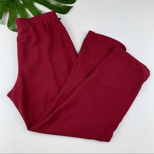 Harlyn Anthropologie Red Drawstring Pants S
